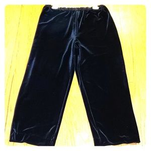 Vintage Style & CO. Collection Women's Medium Velvet Pants